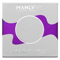 Прозрачная финишная матирующая компактная пудра "Волшебная вуаль" Manly PRO
