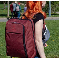 Рюкзак визажиста Vosev Красный