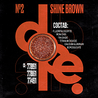 Рассыпчатые тени для век №2 SHINE BROWN by EZHOVASTYLE, Dope