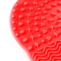 Red - Красный - Коврик силиконовый для чистки кистей, Lic (Red)
