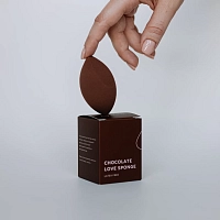 Спонж CHOCOLATE LOVE Шоколадный, JK
