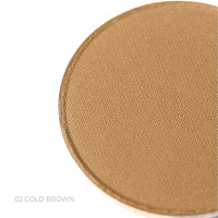 02 Cold Brown - Тени для бровей в рефилах, Lic (02 Cold Brown)