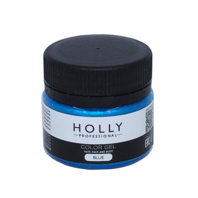 Декоративный гель для лица, волос и тела Color Gel, Holly Professional