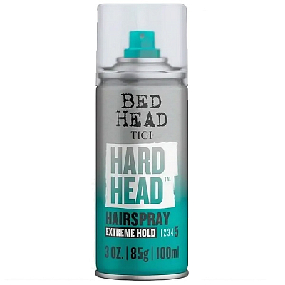 Hard Head Лак для суперсильной фиксации (100 мл) Bed Head, TIGI