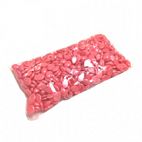 Воск горячий (пленочный) ITALWAX Top Formula Pink Pearl (Розовый жемчуг)  гранулы 100гр