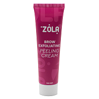 Крем-скатка для бровей Brow exfoliating peeling cream, ZOLA