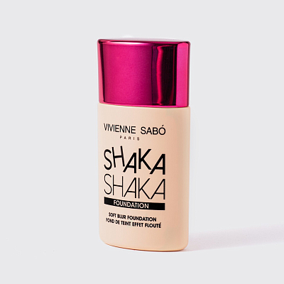 Тональный крем с натуральным блюр эффектом Shaka Shaka (Soft blur foundation/Fond de teint effect), Vivienne Sabo