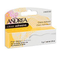 Клей для ресниц прозрачный, 7 гр, Andrea Clear Adhesive for Strip Lashes
