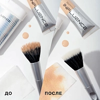 Салфетки для очищения кистей от косметических средств Makeup Brush Cleanser Wipes, Influence Beauty